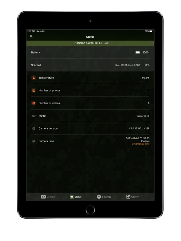 Screenshot #6 pour GardePro Mobile