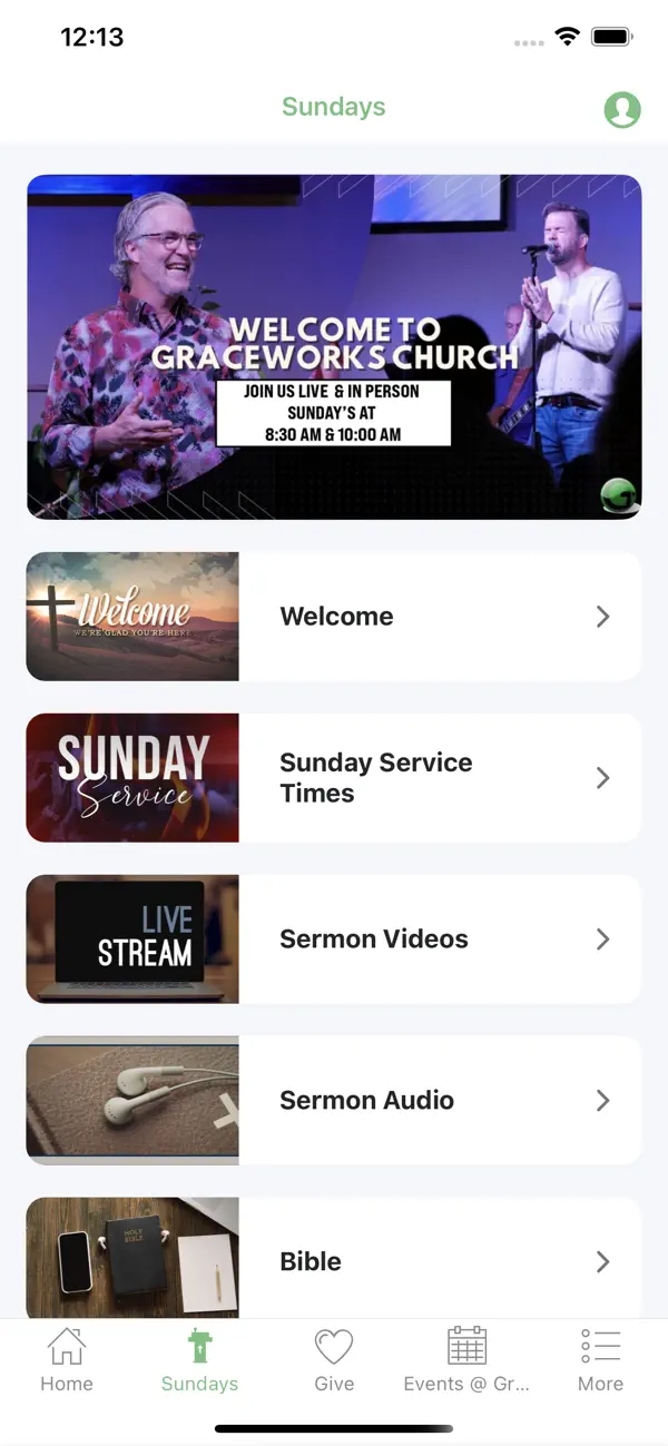 Screenshot #2 pour Graceworks Church
