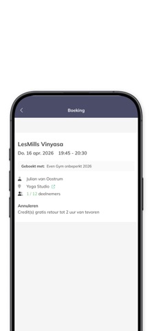Even Gym Uden screenshot