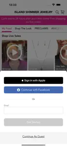 ISLAND SHIMMER JEWELRY screenshot #1 for iPhone