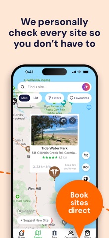 CAMPS: Camping Australia Wide iPhone screenshot 2