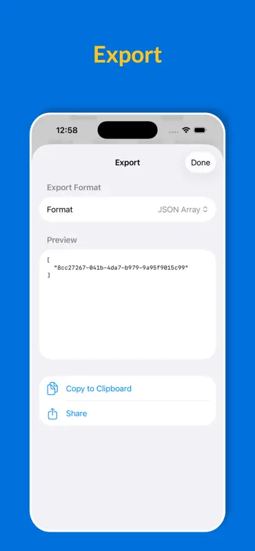 UUID Generator & Validator screenshot 2 of 3