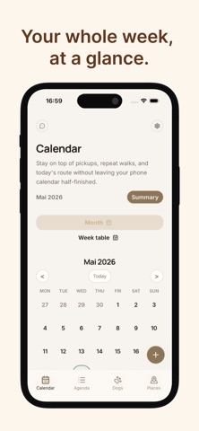 Dog Walker Planner: Canilendar Screenshot 2 of 6