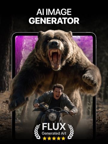 Flux Kontext AI Image Creator iPad screenshot