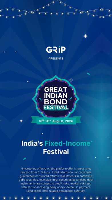 Grip Invest: Buy Bonds & FDs screenshot