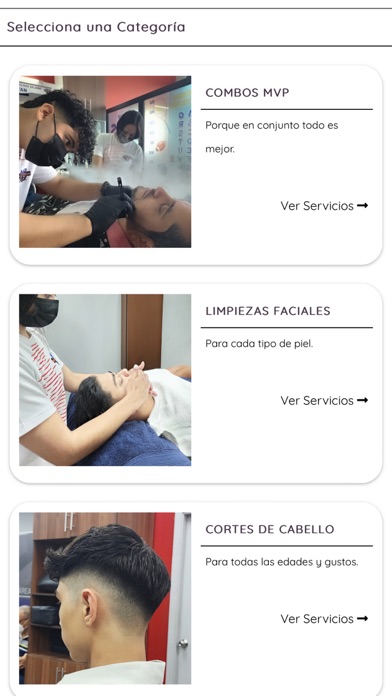 MVP BarberShop Screenshot