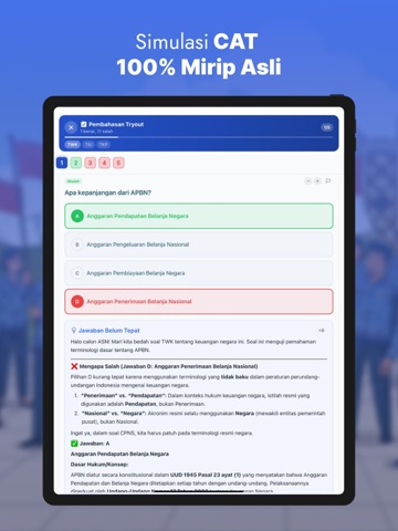 MisiPNS: SEKDIN CPNS PPPK iPad screenshot 2