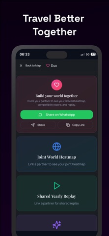 DuoLyst: Shared Trip Tracker screenshot