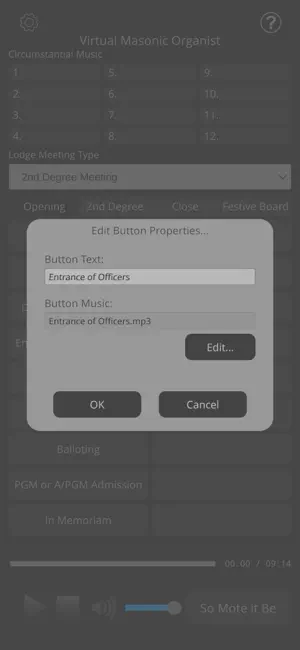 Virtual Masonic Organist screenshot 4