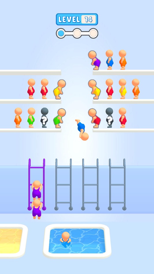 #2. Pool Jumpers! (iOS) 来自: Virtual Projects Oyun Yazilim Ve Teknoloji
