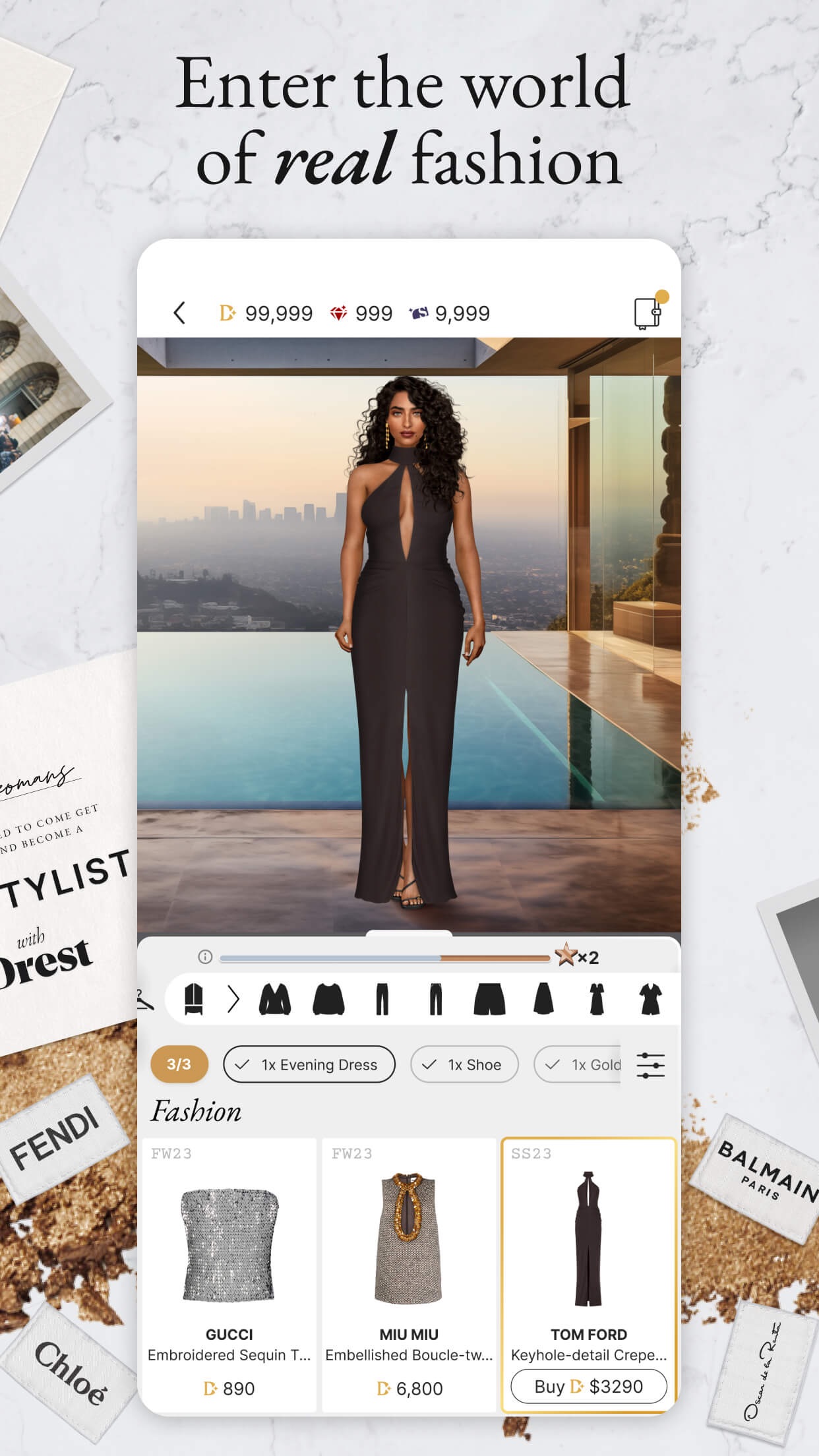 DREST: Fashion Dress Up Game screenshot 1