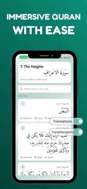 Quranic: Read & Listen screenshot 2