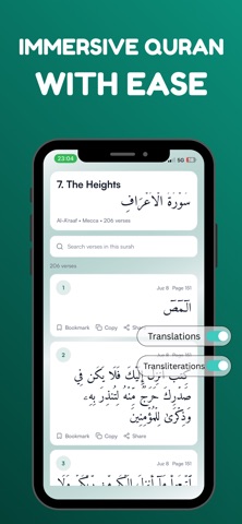 Quranic: Read & Listen Screenshot 2 of 3