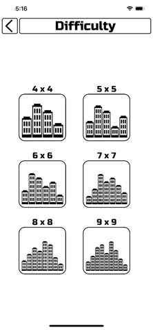 Skyscrapers (Puzzle) screenshot