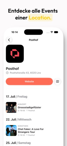 Fomo OÖ: Events & Konzerte screenshot 4