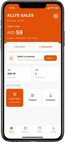 Allys Sales screenshot