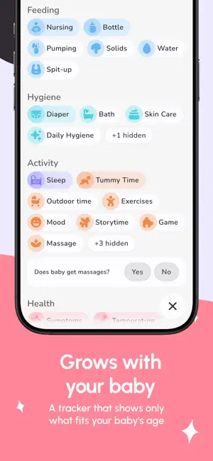 Bloomaly: Baby Tracker screenshot 4