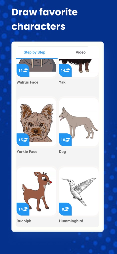 How to Draw Animals by Steps - Education App | MWM