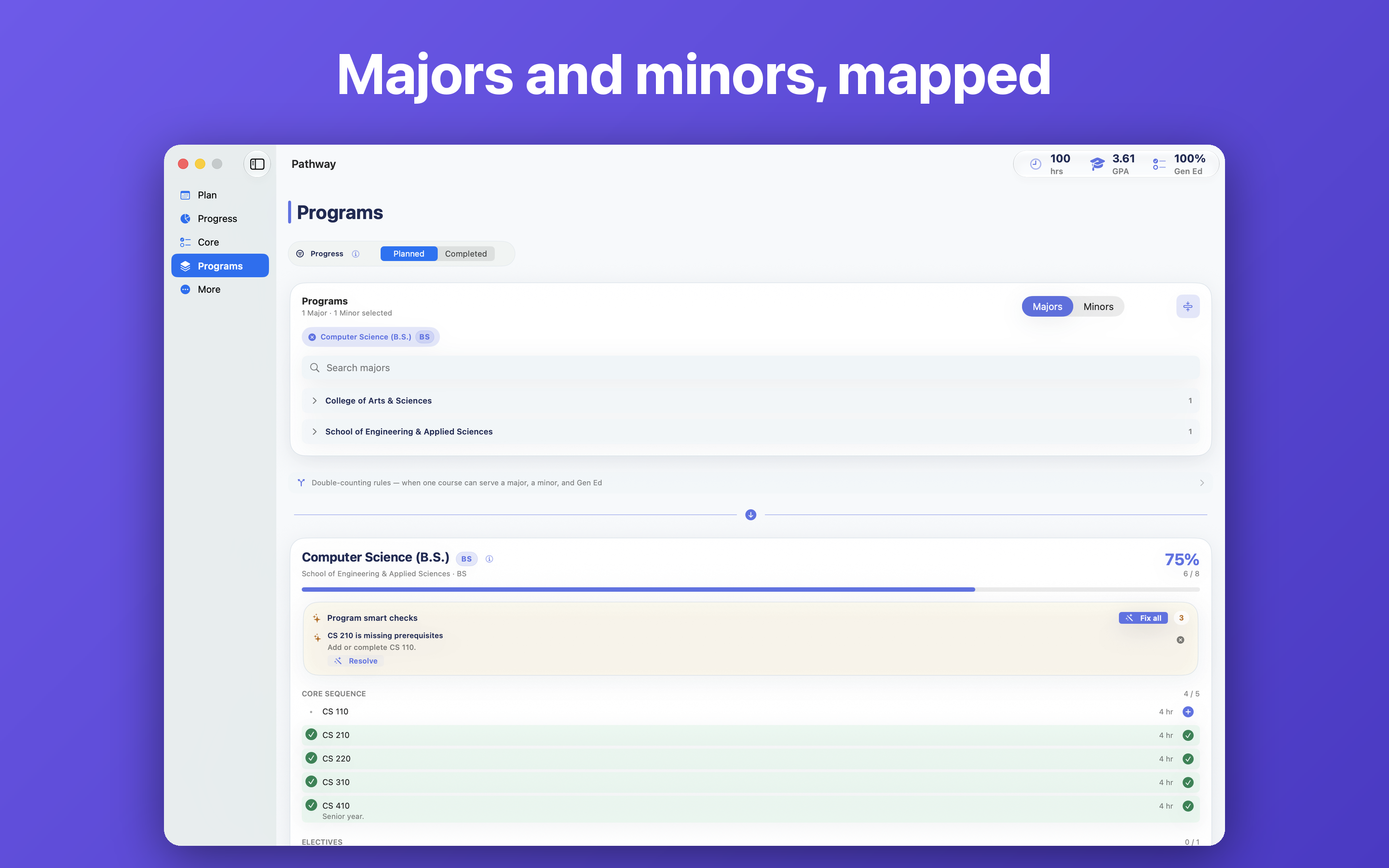 Pathway Degree Planner screenshot 21