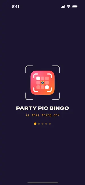 PartyPicBingo screenshot 1