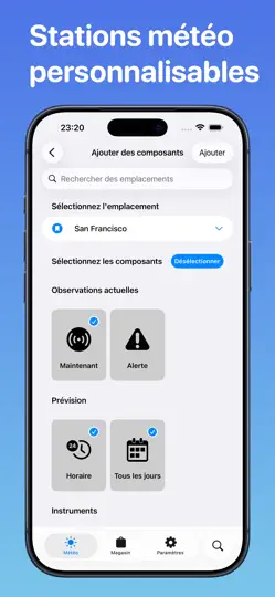 Capture d'écran de Météo Bot: Alertes Et Radar sur iPhone 5