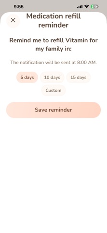 Parent Meds Reminder Screenshot 2 of 4