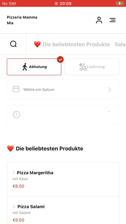 Pizzeria Mamma Mia Erlangen