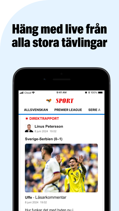 SportExpressen Screenshot