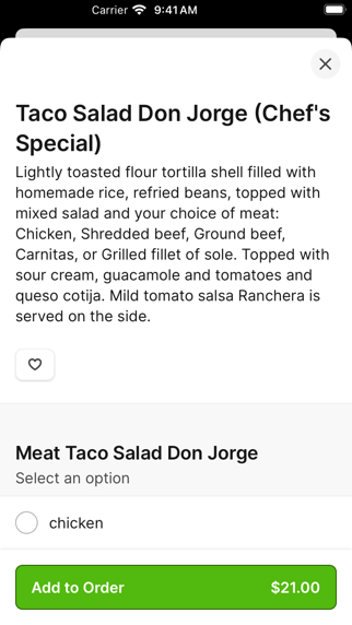 Money Pancho Mexican iPhone screenshot 3 - Food & Drink app