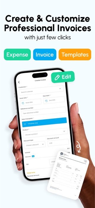 Simple Invoice : Invoice Maker Screenshot 2 of 6