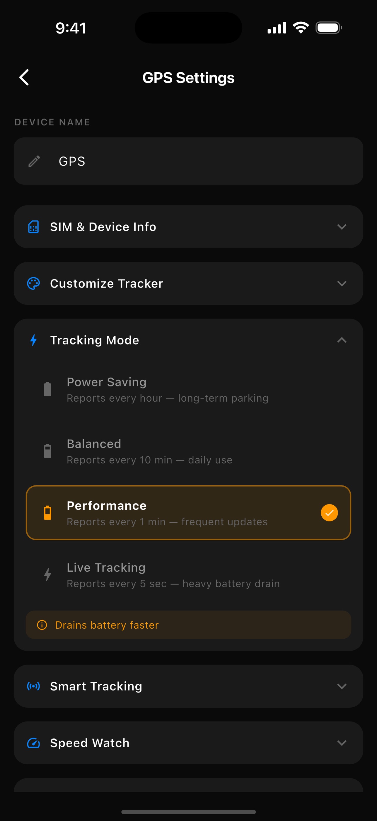 Screenshot 5 of IQTrack GPS