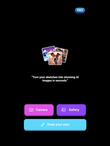 Draw AI : Art Generator iPad screenshot