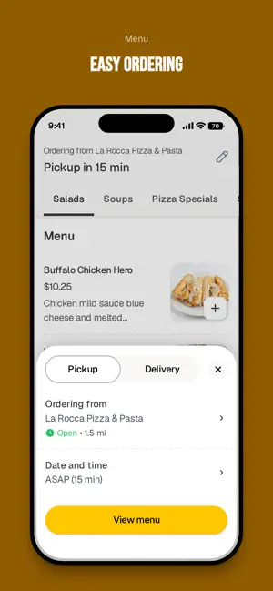 La Rocca Pizza and Pasta screenshot 3