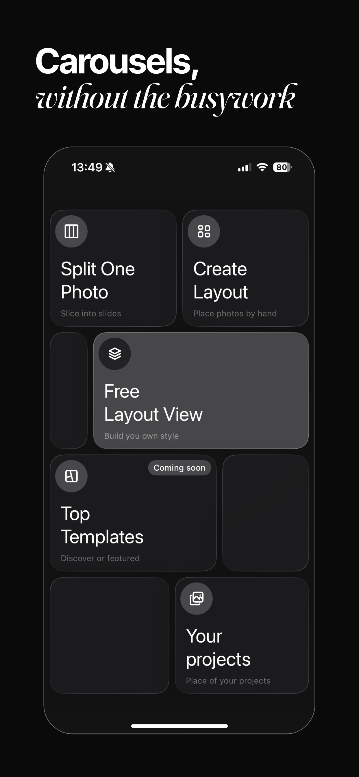 ArtCarouselKit: Photo Split screenshot 6