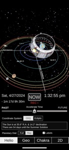 Monad Calendar Clock screenshot #1 for iPhone