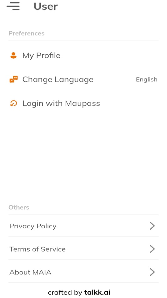 #4. MAIA Bot (iOS) By: Government of Mauritius