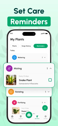 Plant Identifier・Care & Health iPhone screenshot