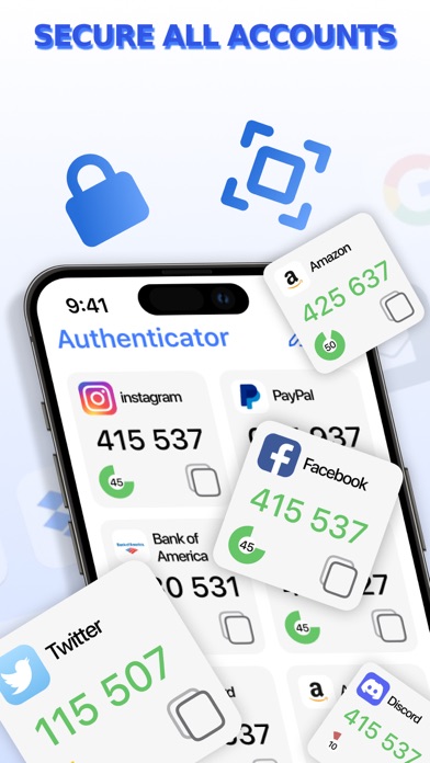 Authenticator App , Screenshot