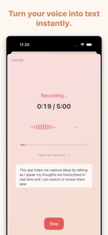 DayVo: Searchable Voice Memos Screenshot 2 of 6