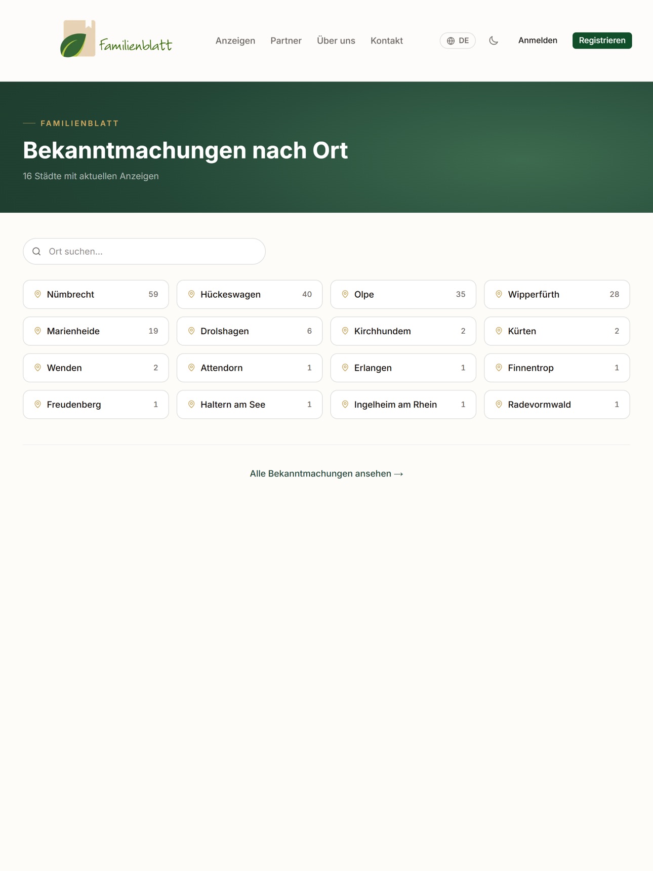 Screenshot 6 of Familienblatt