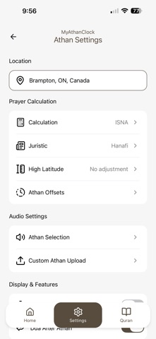 MyAthanApp screenshot