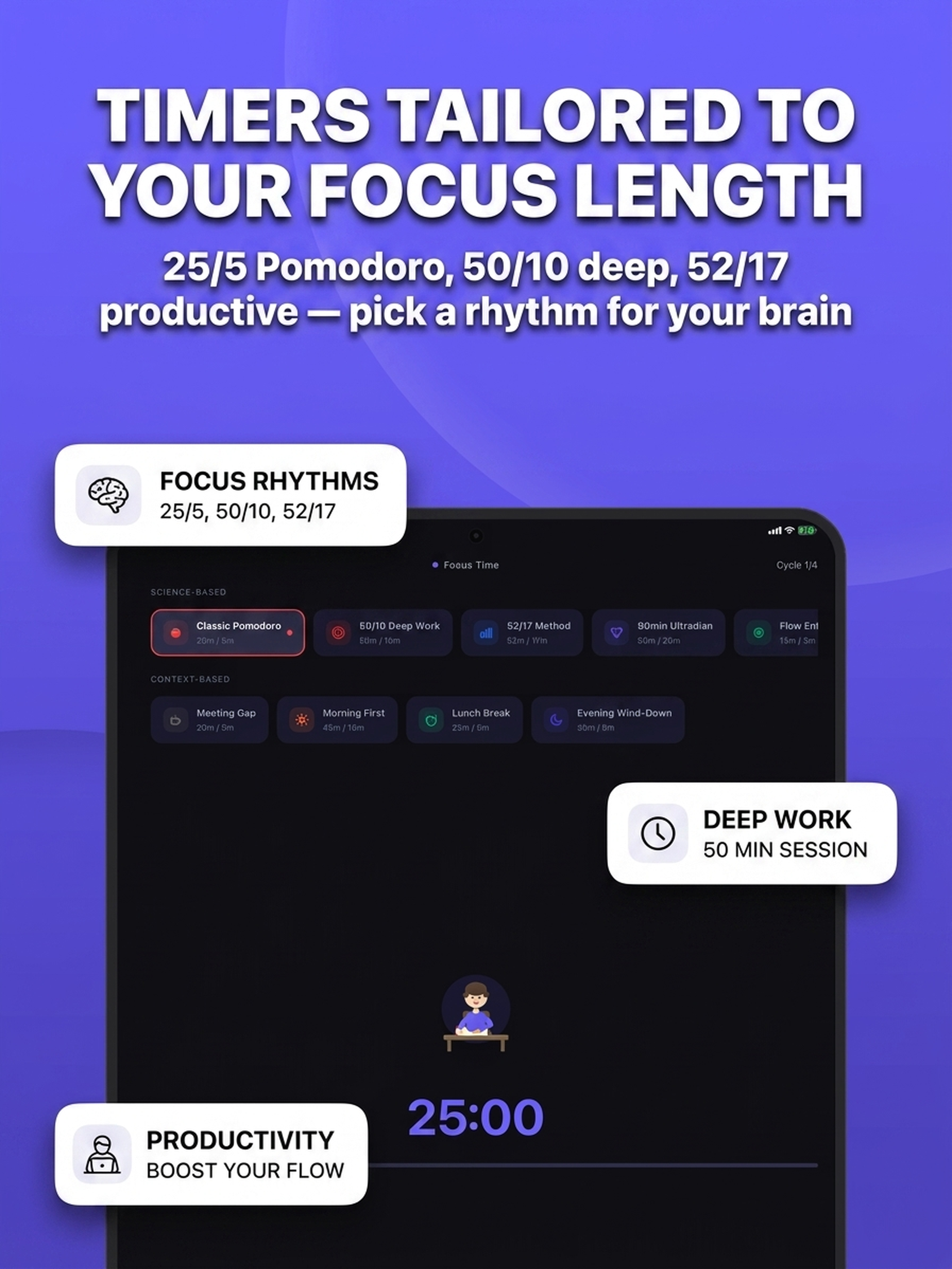 Only Focus: Pomodoro Timer