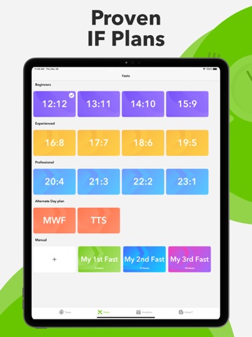 Fast: Intermittent Fasting App iPad screenshot