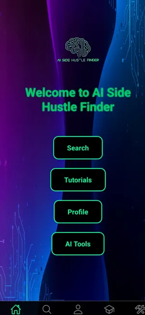 AI Side Hustle Finder screenshot 1