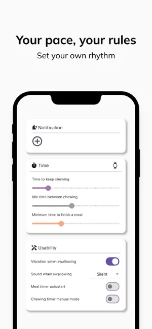 Chewing Diet: Mindful Eating screenshot 3