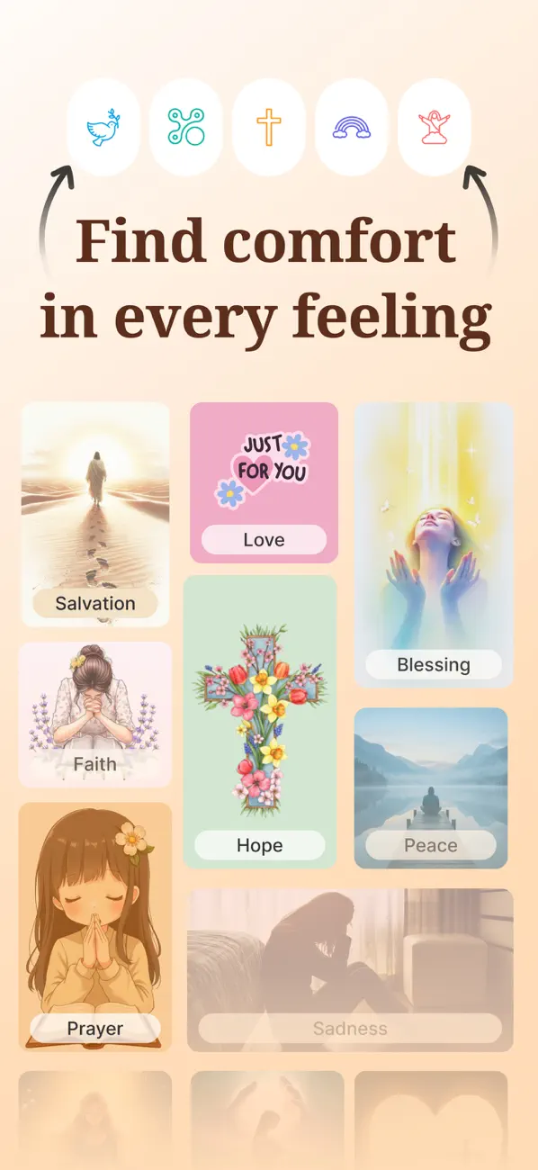 Screenshot #3 pour Bible Daily: Verses & Prayers