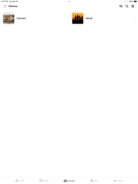 Gateway Church NJ iPad screenshot 3 - Education app