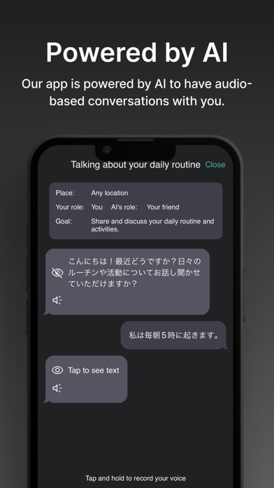 SpeakLingua: Language App Screenshot