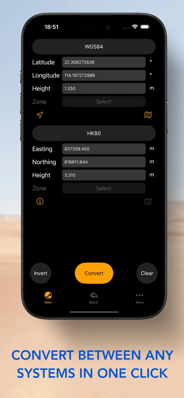 Screenshot #1 pour Converdinate