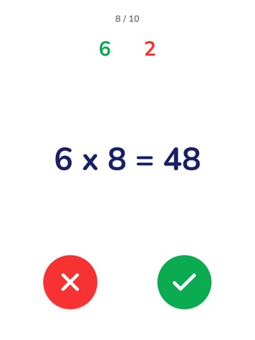 Times Tables: Multiplication iPad screenshot